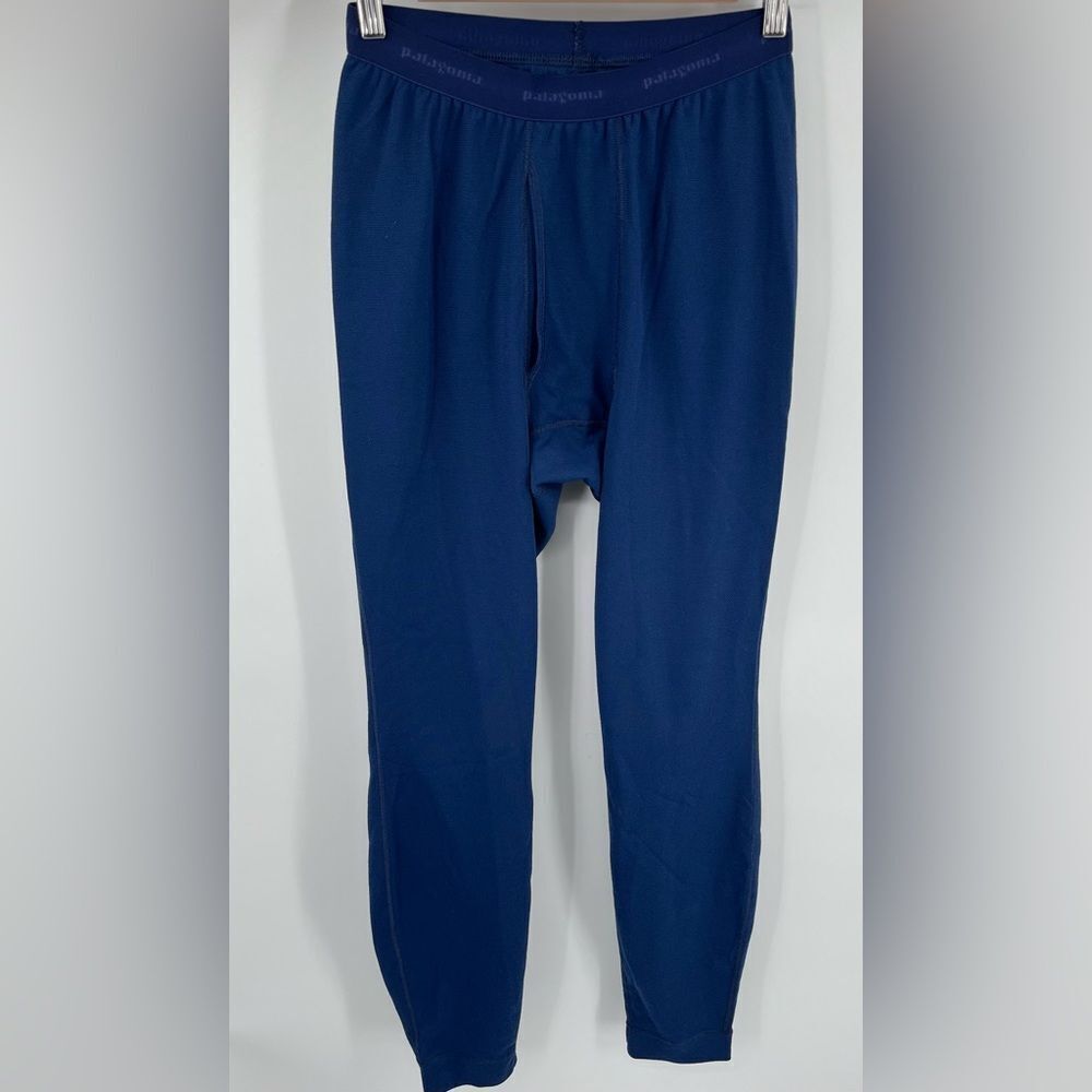 Patagonia men’s Capilene performance base layer tight navy size M outdoor
